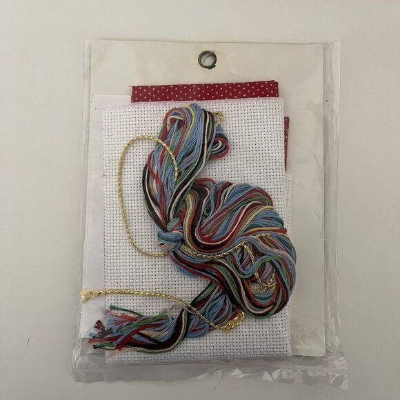 Bucilla Santa Claus I Believe Counted Cross Stitch Hanging Pillow Picture 33204 - Picture 5 of 5